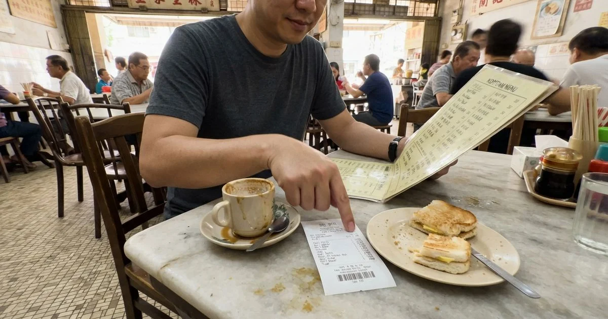 Service charge and tax on your cafe bill in Ipoh: what to actually check