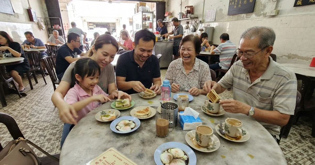 Bringing elderly parents or young kids to a cafe in Ipoh: what to check first