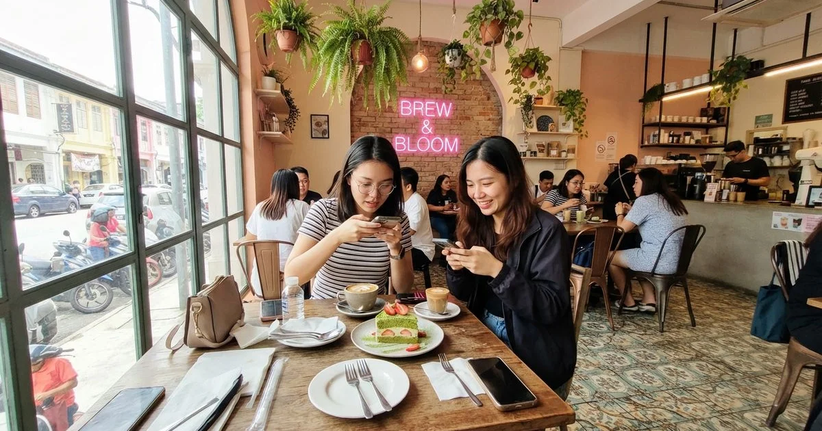 Picking an instagrammable cafe in Ipoh that's actually worth the trip
