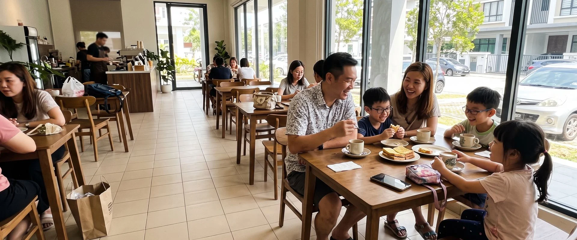 cafe in Bandar Meru Raya, Ipoh