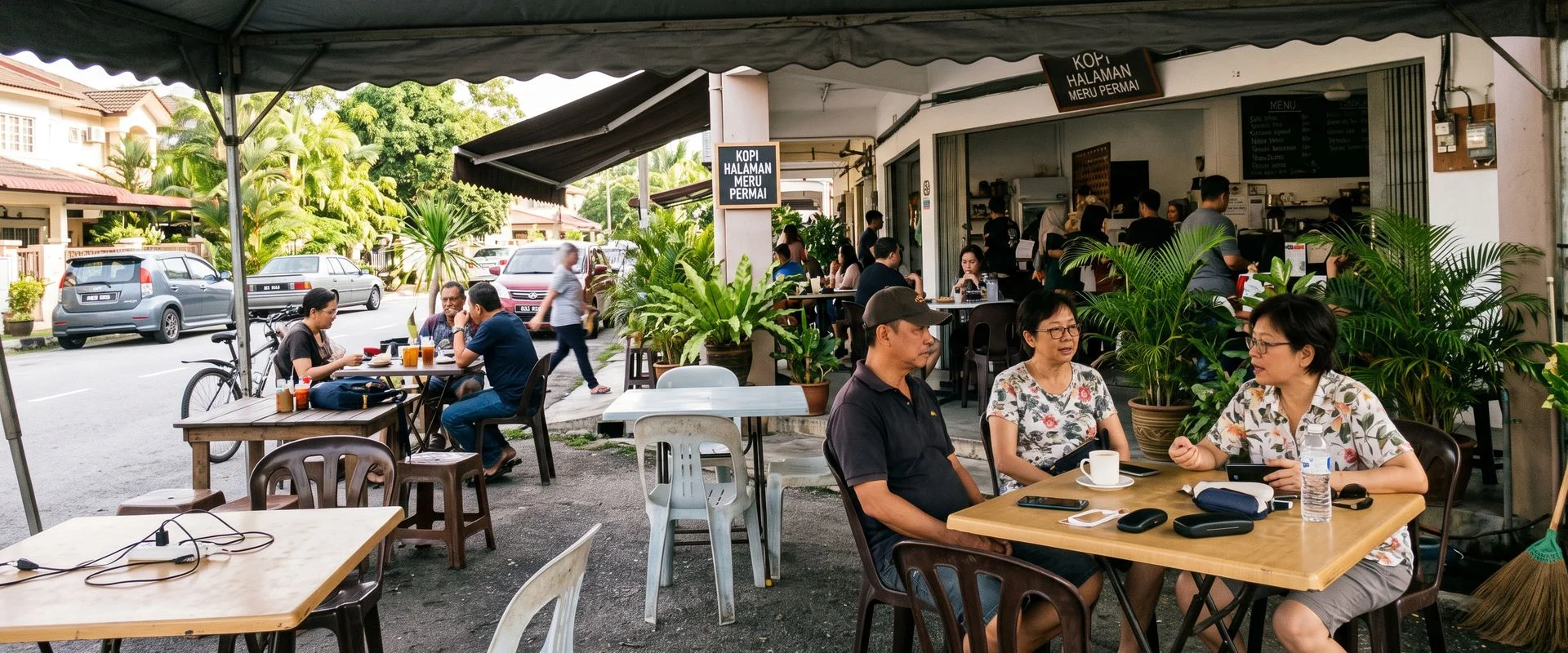 cafe in Halaman Meru Permai, Ipoh