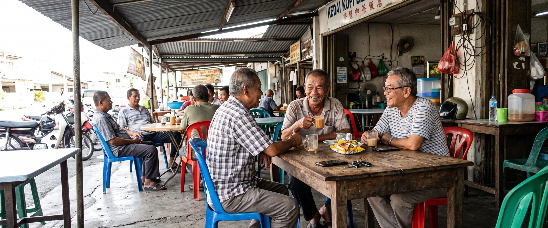 cafe in Kampung Bercham, Ipoh