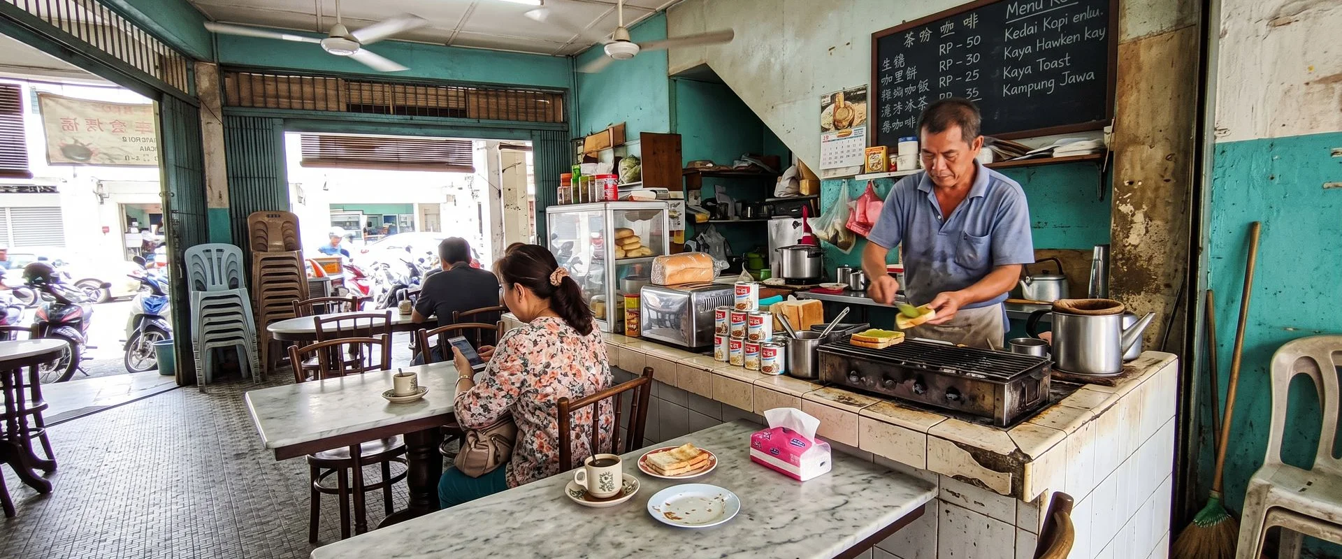 cafe in Kampung Jawa, Ipoh
