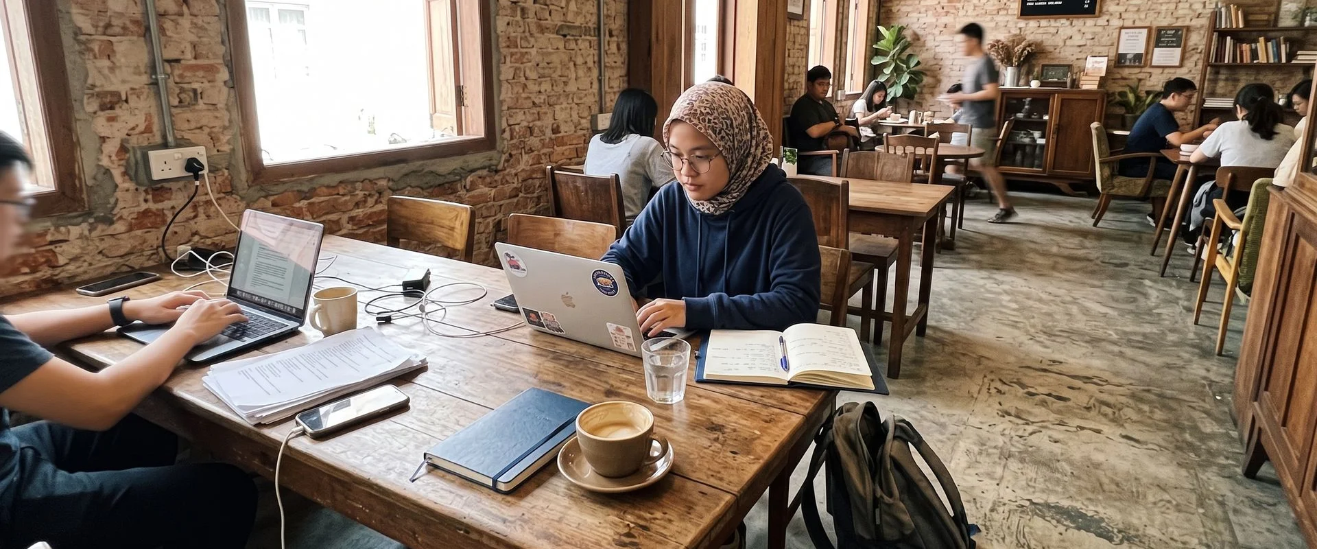 Study & Laptop-Friendly Cafe