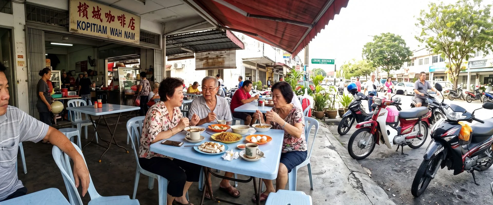 cafe in Taman Bercham Jaya, Ipoh